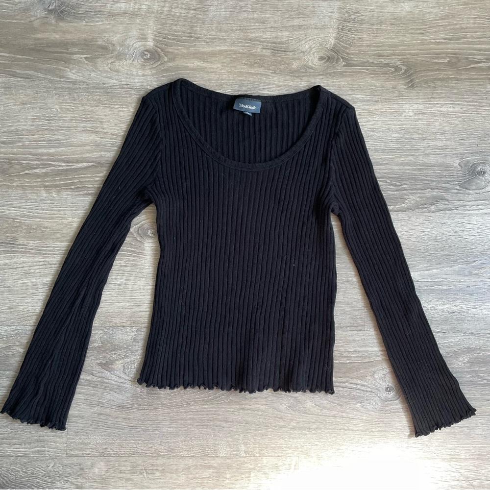 Modcloth A Sweet Sensation Long Sleeve Top